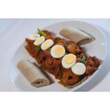 Firfir With Meat And Egg