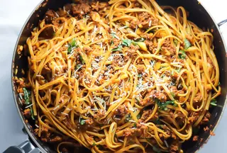 Spaghete cu vita