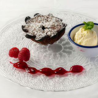 Coulant de chocolate fluido