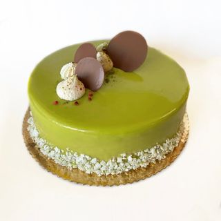 Tort Pistacjowo-malinowy większy 