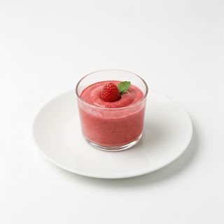 Mousse de frutos rojos