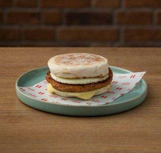 Alheira em Bolo de Caco