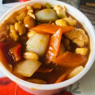 Pollo Con Almendras
