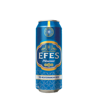 Пиво Efes Pilsener в банке/ Bere efes pilsener can