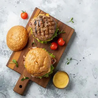 Hamburguesa de carne chianina 200g