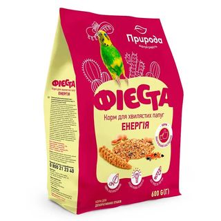 Корм Фієста для хвилястих папуг Енергія, 600г