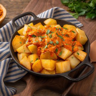 Patatas Bravas Mexicanas