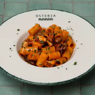 Mezze maniche al polpo