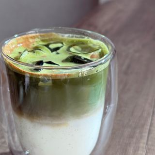 Matcha latte Iced