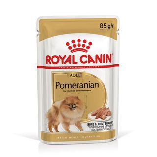 Royal Canin Pomeranian Adult - Повнораціонний збалансований вологий корм для дорослих собак породи шпіц, 85 г