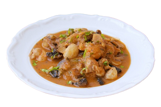 51-Pollo con champiñones