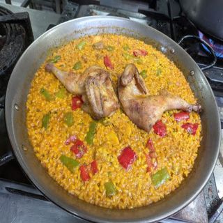 Paella De Pollo Y Verduras (Para 2 Personas)