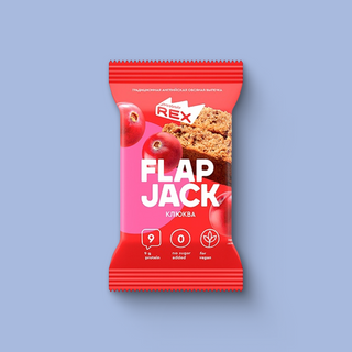 PROTEIN REX Oatmeal Cookies with Cranberry / პროტეინ რექს შვრიის ფლეპჯეკი კრანბერით