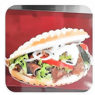 Doner solo carne con patatas