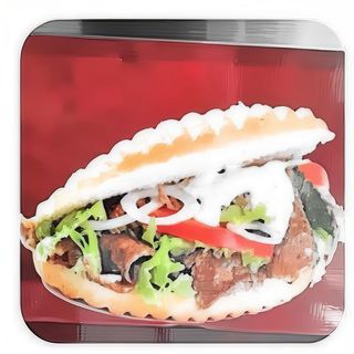 Doner solo carne con patatas