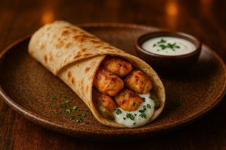 Grilled Shish Tawouq Wrap