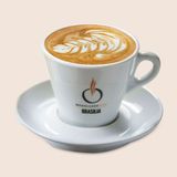 Café con leche tamaño grande