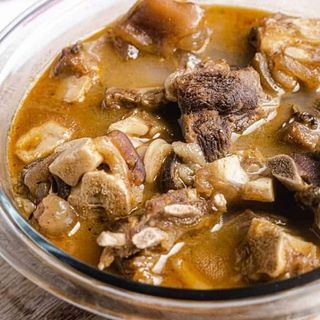 Cow tail pepper soup 