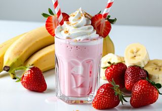 Шейк Ягода и банан