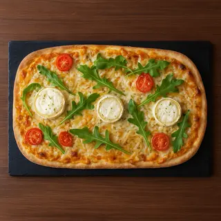 Pizza A saco de quesos