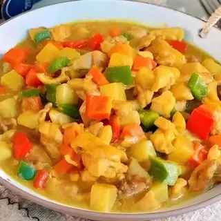 109E. Pollo curry