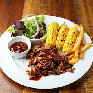 Szarpana wieprzowina BBQ