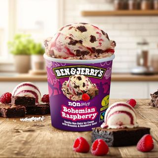 Gelado - B&J Bohemian Raspberry