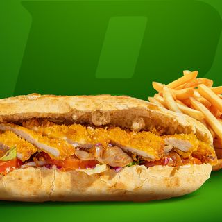 Ciabatta Poulet Pané