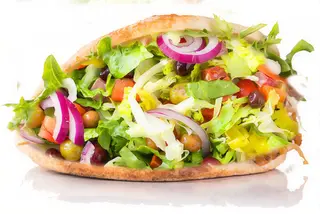 Döner kebab vegetal