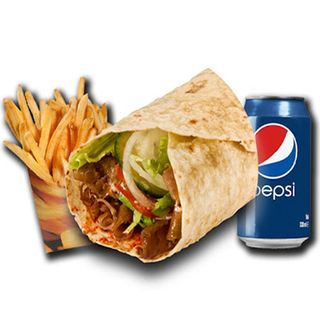 3 Menú Durum Kebab Mixto (Para 3 Personas)