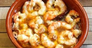 82. Gambas con guindillas