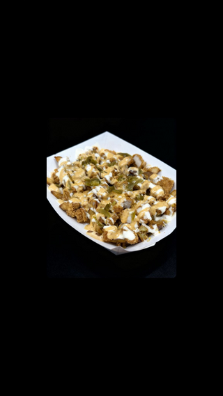 Crispy Chicken Loaded Fries Hot
