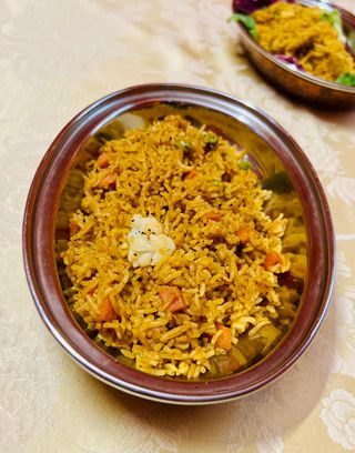 Zafrani chicken biryani
