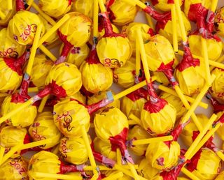 Raspberry Zoo lolipops 100g