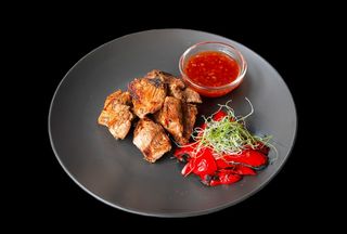 Шашлик курячий з болгарським перцем