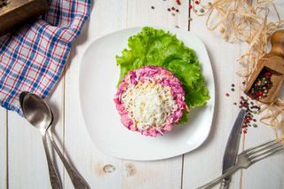 Салат "Сельдь под шубой"