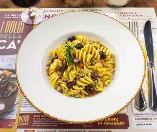 Fusillone di pasta fresca