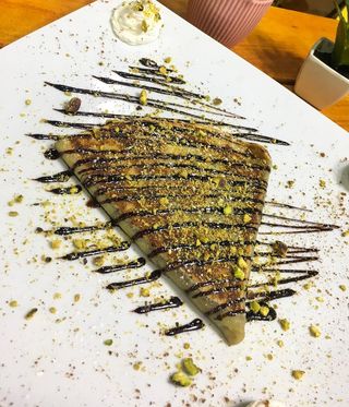Crêpe Pistache