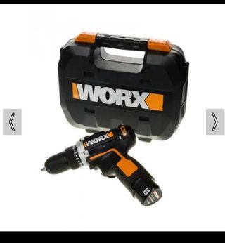 Бормашина акумулаторна worx wx128, li-ion, 12v/2.0ah