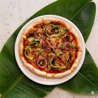 Mediterranean Veg Pizza