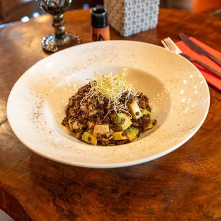 Beluga lentil risotto with awocado (300г)