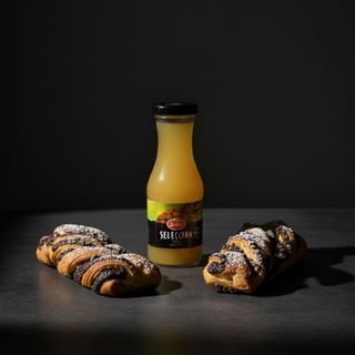 Trenza de chocolate + zumo o café 