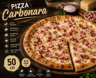 Pizza Carbonara