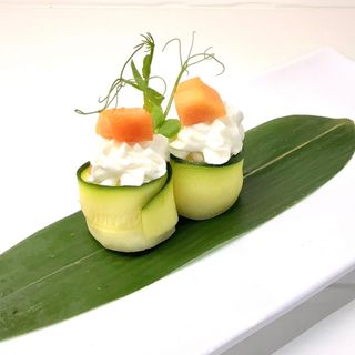 45 Gunkan zucchina papaya