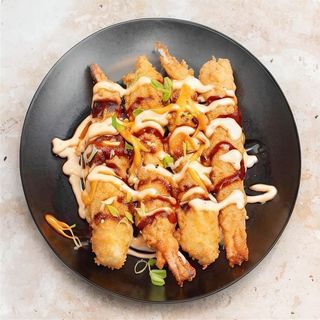 Langostinos Tempura