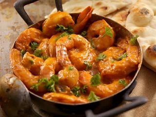 Bombay prawns hara masala