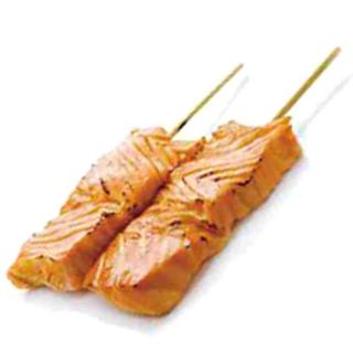Salmón Yakitori, 2 Piezas