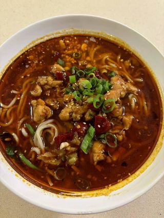 Fideos De Arroz Con Pollo Kungpao