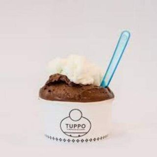 Coppetta media con panna