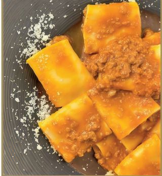 Paccheri alla bolognese